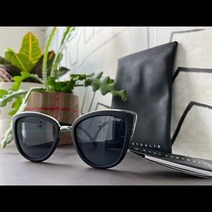Honey Cat-Eye Sunglasses by Quay Australia